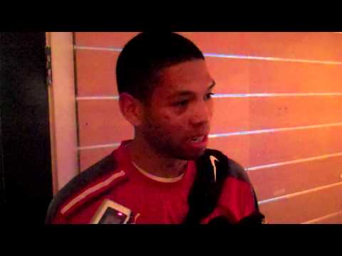 Nat Knight Percival after the York cup tie