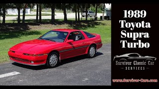 Video Thumbnail for 1989 Toyota Supra Turbo