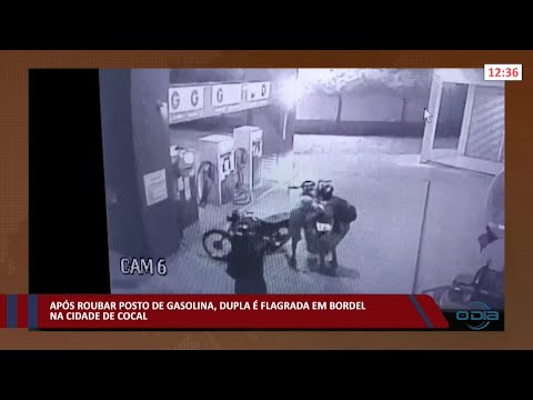 Após roubar posto de gasolina, dupla é flagrada em bordel na cidade de Cocal 04 02 2022