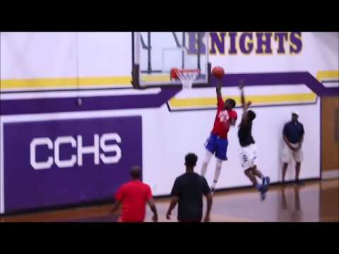 6'5"....#1KahlilWhitney shows out at Jr Hoops Elite Camp