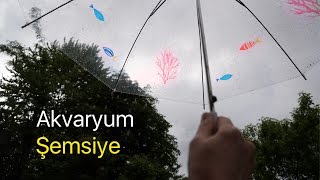 DIY - AKVARYUM ŞEMSİYE - AQUARIUM UMBRELLA