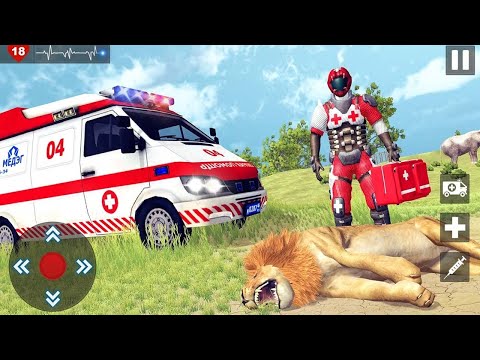 Animals Rescue Game Doctor Robot 3D #2 - Emergency Animal Rescue Fighter - Android GamePlay