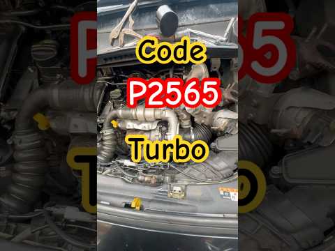 P2565Turbocharger Boost Control Position Sensor #turbo  #car #mechanic #ford #fordconnect