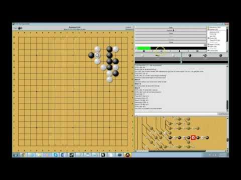 Starstorm3 [AGA 5dan/KGS 4dan] - KGS Go Lecture (Baduk/WeiQi) on "The Double Kakari [Approach]" (#6)