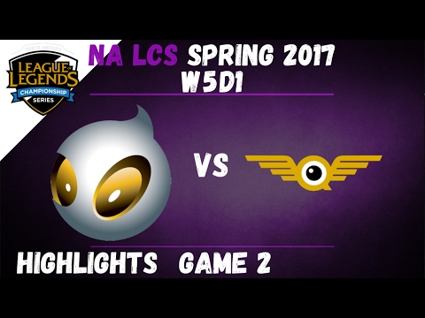 DIG vs FLY Highlights Game 2 NA LCS 2017 Spring W5D1 Dignitas vs FlyQuest