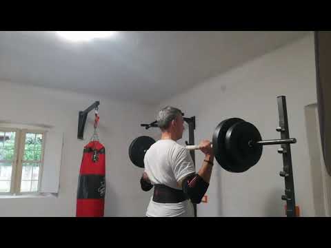 40kg x10 reps military press!