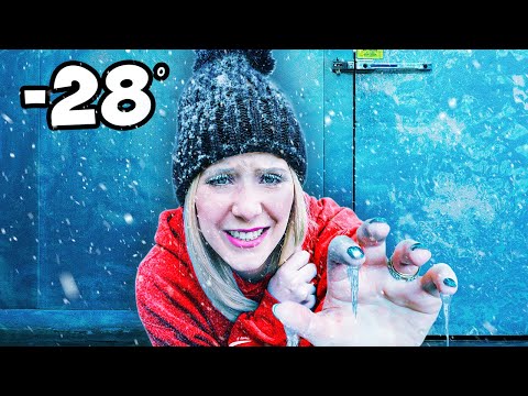 I Survived the World's Coldest Room! *frozen*