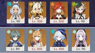 【原神】Ver.Luna VI b 螺旋12層 ムアラニキャリー＆凍結ローエンで星9攻略【Genshin Impact】