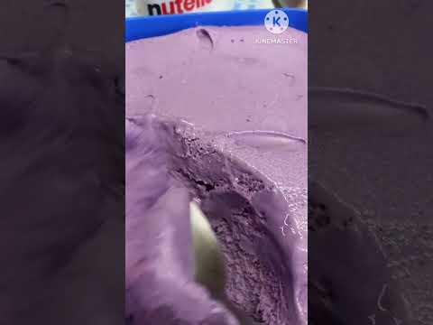 Ube ice cream in the Philippines #icecream #ubeflavor #dessert #pinoyfood
