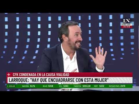 Larroque:"conociéndola a CFK, la decisión es terminante"