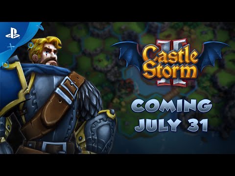 CastleStorm II – Release Date Trailer | PS4