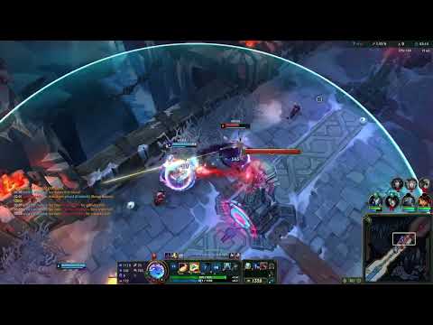 yuumi dying for arthurs penta (Kill, Assist x6, Ultimate, and Death)