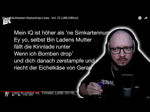 Gio REAGIERT auf die schlechtesten Deutschrap-Lines - Vol. 22 (JBB Edition)