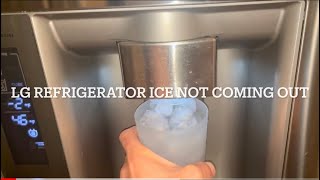 LG Refrigerator ice is always getting stuck jammed