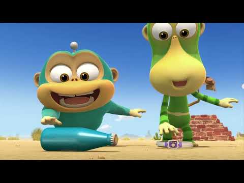 Alien Monkeys - Family Playtime Stories and Cartoons for Kids!