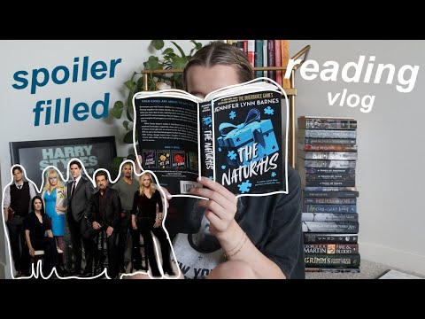 i read the popular YA criminal minds book | The Naturals (SPOILER) Reading Vlog