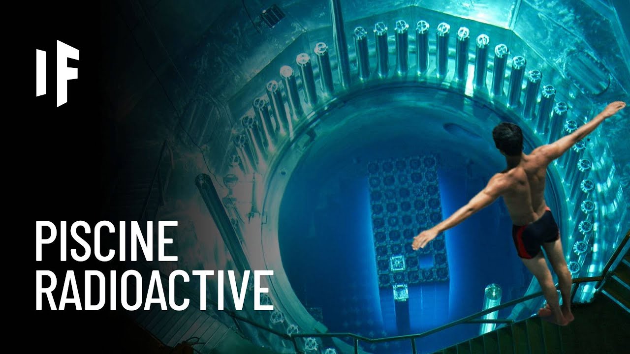 Et si vous tombiez dans une piscine de combustible nucléaire 
