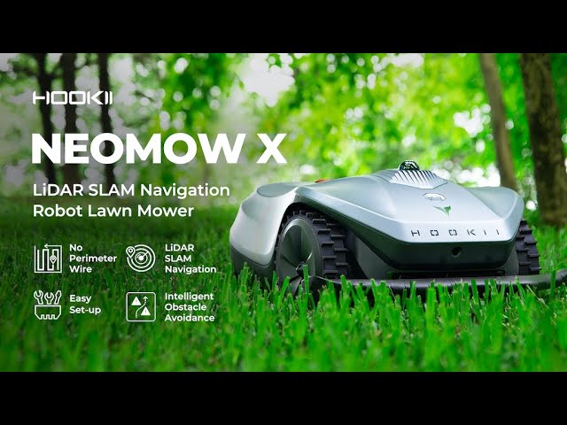Video Teaser für Neomow X: Der ultimative LiDAR SLAM Roboter-Rasenmäher