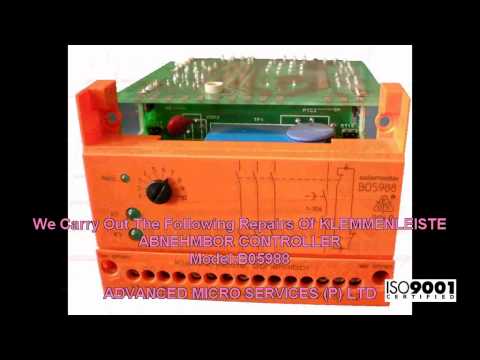 KLEMMENLEISTE ABNEHMBOR CONTROLLER Repairs @ Advanced Micro Services Pvt. Ltd,Bangalore,India