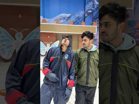 Snow masti, full on chill vibes ❄️😜|| Harsh patel || #shorts #viral #trending #comedy #harshpatel