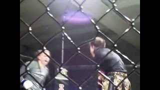 Jacki 'Diabadass' Leese vs  Melinda Oberlin Barry County Throwdown Jan 2016