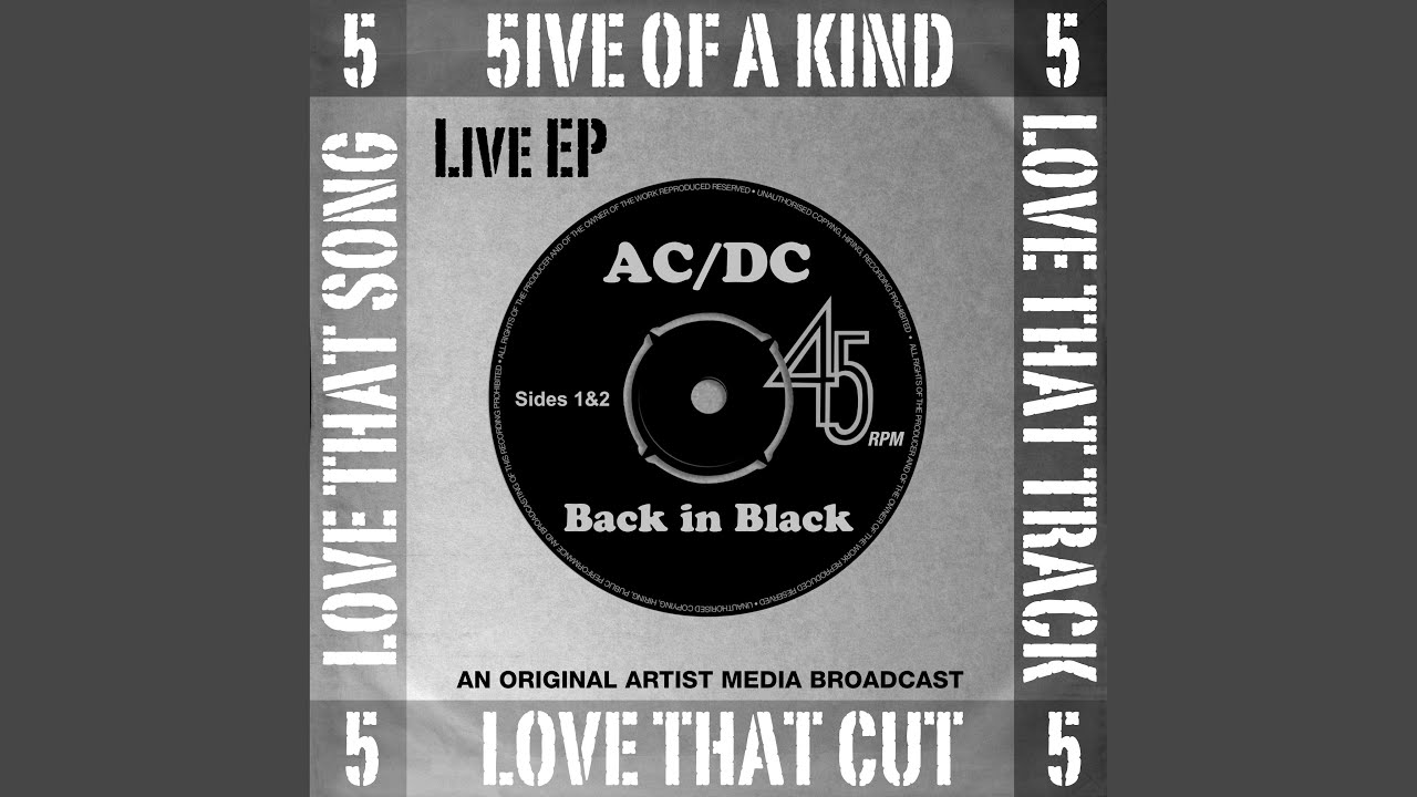 Back In Black (Live, 1990)