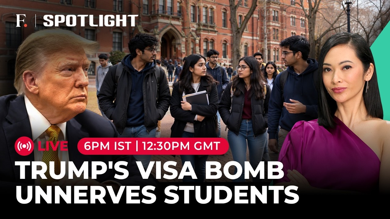 LIVE: Trump Expands Student Visa Crackdown: What It Means For Indians? | Spotlight