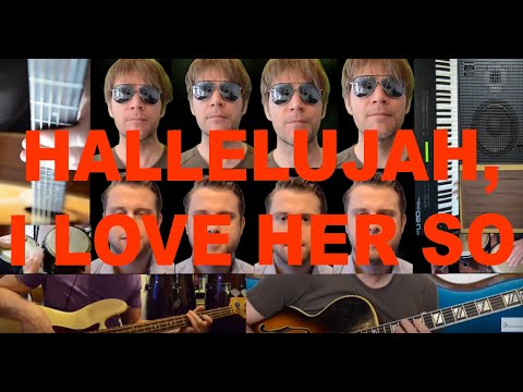 HALLELUJAH, I LOVE HER SO (Cover by David Plate)