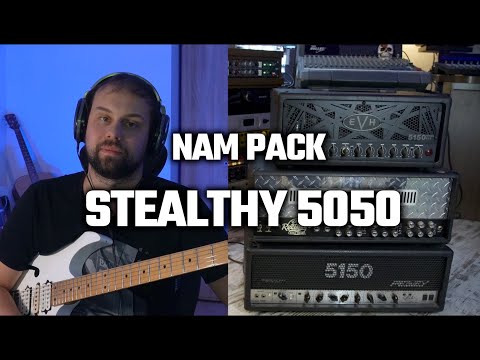 Stealthy 5050 Pack ||| EVH 5150 Stealth Tones (Neural Amp Modeler)