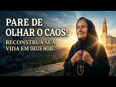 O caos de fora não entra dentro do seu coração
