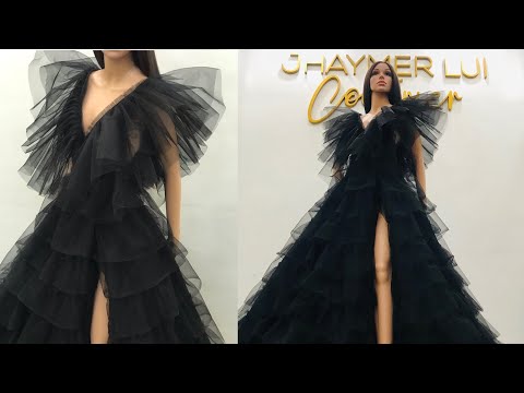 Black Tulle Gown | The Making