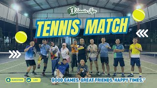 Download lagu TENNIS AJA MATCH 1 | SRIKANDI MENDOMINASI 🔥🔥 | FUN GAME SOFYAN/SYAIFUL VS BUDI/MIRNA mp3