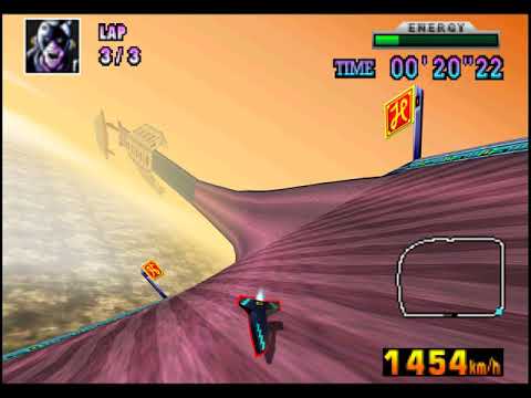 [TAS] Backwards F-Zero X Custom Track: Savage Valley 6 - Crazy Corkscrew