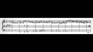 In dulci jubilo (BWV 751) by J. S. Bach for organ