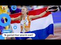 Femke Bol wint zilver op WK atletiek