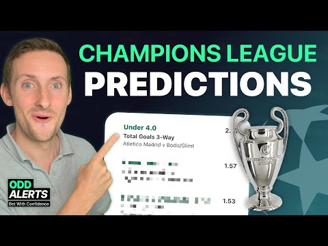 Champions League Predictions & Betting Tips (FINAL GAMEWEEK, ALL 18 GAMES!!)