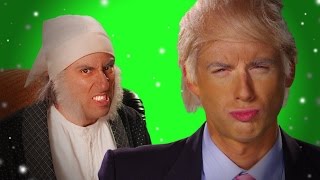 Donald Trump vs Ebenezer Scrooge  - Epic Rap Battles of History Season 3 (Green Screen Cut)