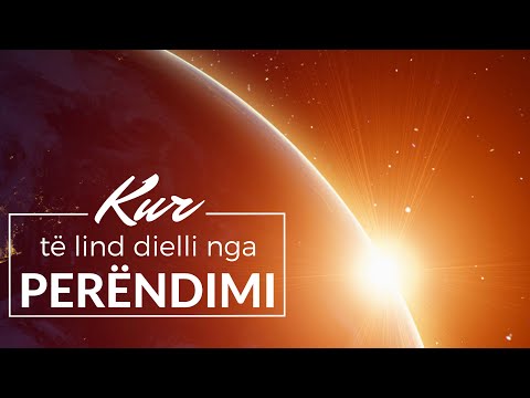 LINDJA E DIELLIT NGA PERËNDIMI - DUKURI MAHNITËSE NË UNIVERS ᴴᴰ
