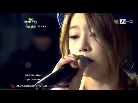 [SHOW] 111230 Superstar K3 Social Club - Girl's Day Sojin 'Beautiful' Cover (Christina Aguilera)