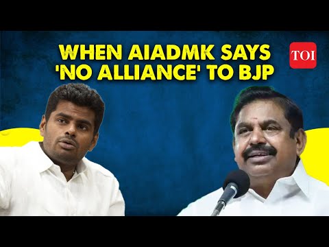 What's the reason for the AIADMK-BJP split: Annamalai or Lok Sabha seat-sharing row?