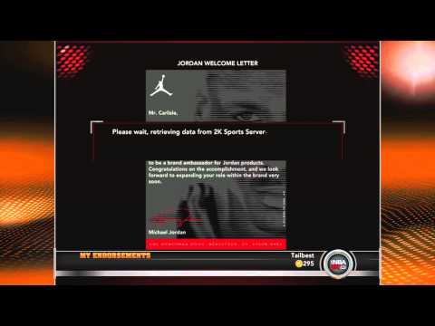 NBA 2K15 Xbox 360 My Career - Nike or Jordan?
