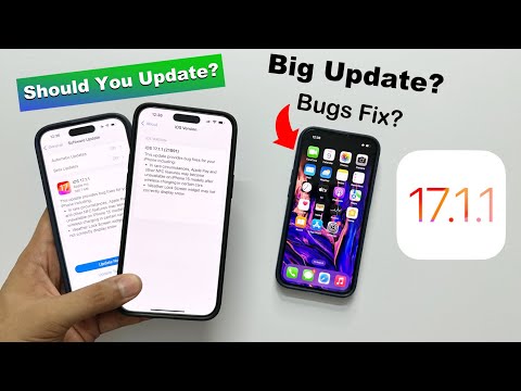 iOS 17.1.1 Released 🔥- What's New? Should You Update? (HINDI)