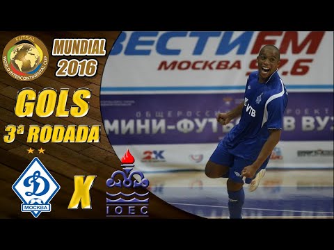 Gols Dynamo Moscow X Tasisat Daryaei -|3ª Rodada | Mundial de Futsal 2016 (26/06/2016)