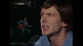 Reinhard Mey   Was in der Zeitung steht   1983er Playback Auftritt