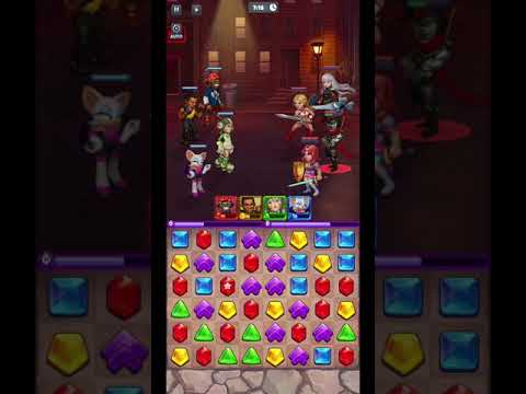 Sega Heroes - Crit Team Cascade and Overkill
