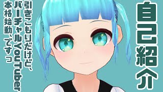 【自己紹介】はじめまして💙新人Vtuberの猫兎ひきこですっ【本格始動】