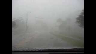 preview picture of video 'Driving under a Severe Thunderstorm. Tampa Bay Area.'