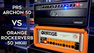 Video thumbnail for Which One Of These 50W Rock BEASTS Sounds The Best? (PRS Archon 50 vs Orange Rockerverb 50 MKIII) by Sonic Drive Studio