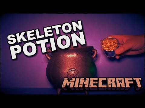 How To Make Minecraft Potion To Spawn A Skeleton