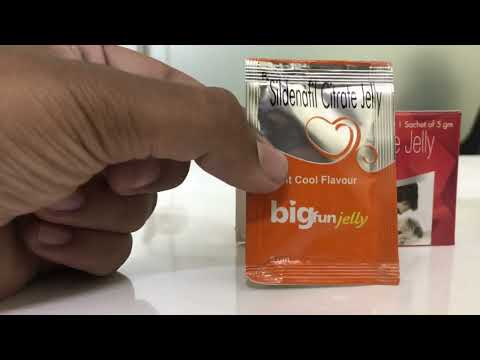 Bigfun - sildenafil citrate 100mg jelly